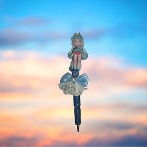 Cute Blue Character Pen